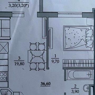 Продажа 1к квартира Спортивна вулиця ЖК Таировские сады