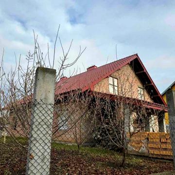 Незавершений будинок та земельна ділянка 9,14 сот., м. Жовква