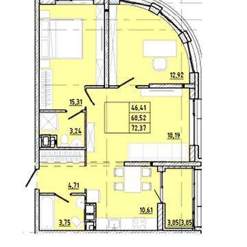 Продаж 3к Квартира Івана Франка вулиця ЖК Modern