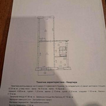 Продам 2 кімнатну квартиру
