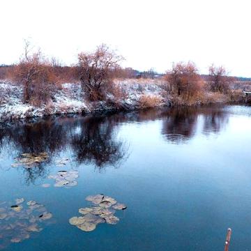 Продам участок с домиком и своим водоёмом в Нововодолажском районе