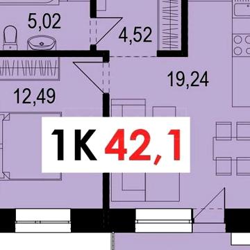Продаж 1к Квартира Тараса Шевченка вулиця ЖК Квартал Краковский