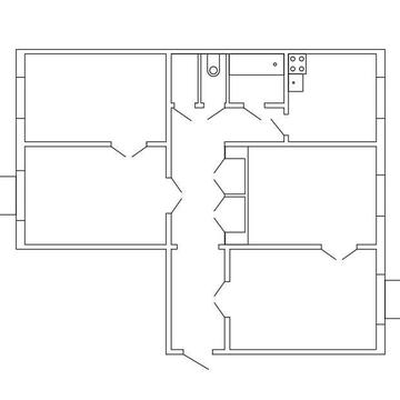 Продам квартиру 86,9 м2 в центре Каменского (4 комнаты, правый берег)