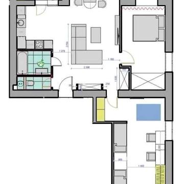 ‼️Продам 3к квартиру 88м2‼️ Новострой метро Холодная Гора ЖК Семинарский
