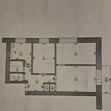 Продам 3 кімнатну квартиру з автономним опаленням