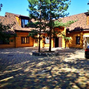 Без % VIP Зруб з басейном біля річки в соснах. Конча-Заспа Козин.