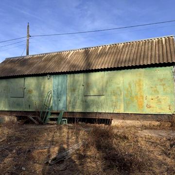 Продам металевий дачний будинок (лише будинок)