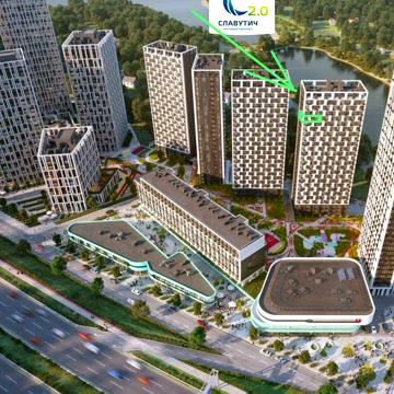 Продам 2к квартиру  ЖК Славутич 2.0 ЖК Славутич 2.0