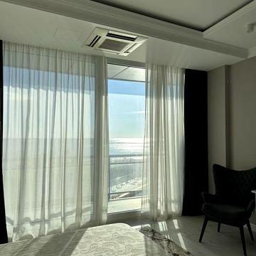 1 линия моря, Маристелла на 10 Фонтана, терраса и прямой вид моря! ЖК Maristella