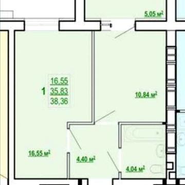 Продаж 1к Квартира Полтавський Шлях вулиця ЖК Сказка