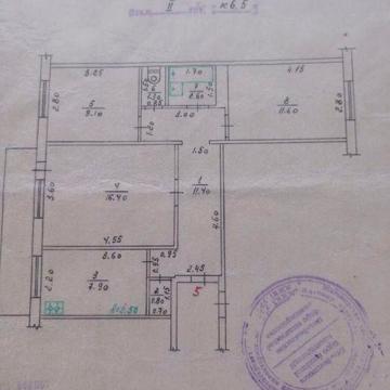 Продам 3-х кімнатну квартиру з індивідуальним опаленням біля 11 ліцею ЖК чайка