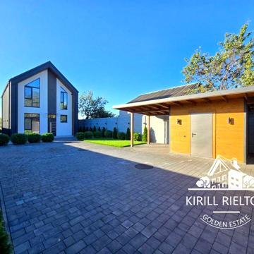 Продается с ремонтом новый дом в стиле "Barn House"