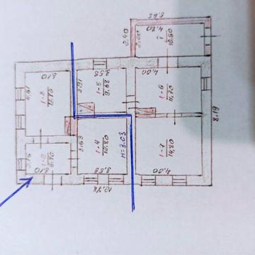 Продається 1/2 будинку