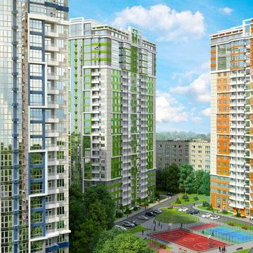 Продается однокомнатная квартира в элитном комплексе ЖК 4 Сезона