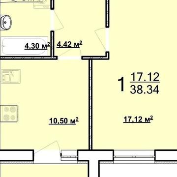 Продаж 1к Квартира Миру вулиця ЖК Мира-3