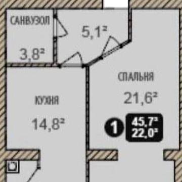 Продаж 1к Квартира Озерна вулиця ЖК Автобиография