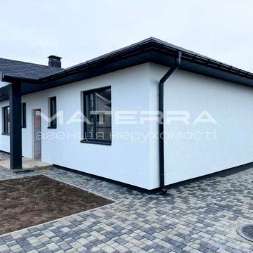 Новий одноповерховий будинок площею 94 м² + 16м²(тераса)