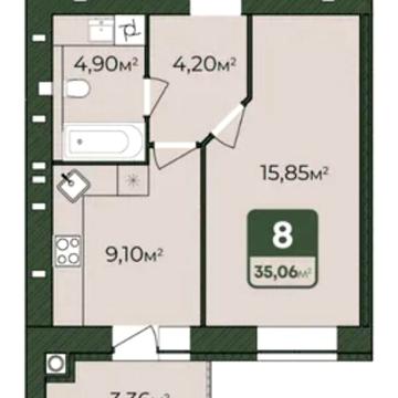 Продаж 1к Квартира Львівське шосе ЖК West Home