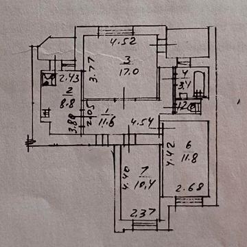 Власник! Продаж 3к квартира вул. Ак. Корольова 2а, Борщагівка