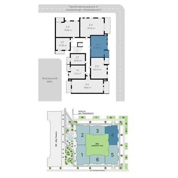 Продаж. 2 кімнатна квартира з просторою кухнею-вітальнею. м.Тячів 4.04 ЖК SKY CITY
