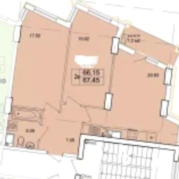 Продаж 2к Квартира Чубаївська вулиця ЖК Итака