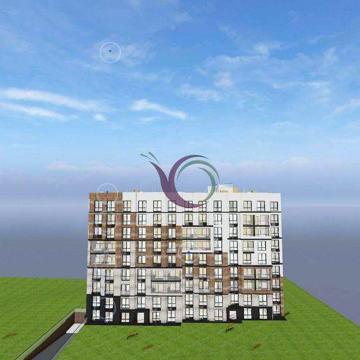 1-к. квартира 43,72 м2  Розтермінування. до 2-х років
