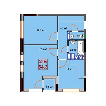 Продаж 2к Квартира Університетська (Карла Маркса) вулиця ЖК Sky-2