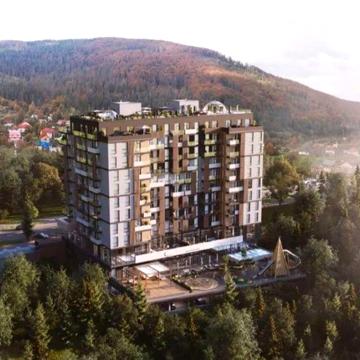 1 кімнатна з виглядом на Гори