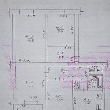 Продам 4-рьох кімнатну квартиру в с.Новоселівка
