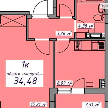 Продаж 1к Квартира Європейська вулиця ЖК Седьмое небо