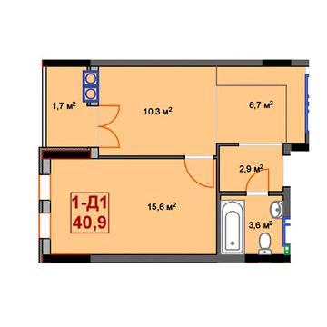 Продаж 1к Квартира Університетська (Карла Маркса) вулиця ЖК Sky-2