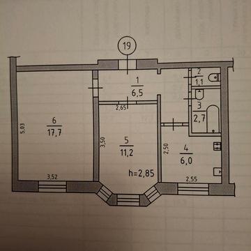 Продам 2х кімн.квартиру на 17 кварталі