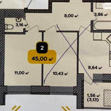 Продаж 2к Квартира вул. Інститутська ЖК Студенческий