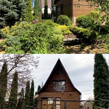 Будинок з басейном з виходом в ліс в дачному кооперативі