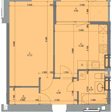 Продаж 1 -кімнатна квартира "Вишгород Сіті Парк", центр міста ЖК &quot; Вишгород Сіті парк&quot;