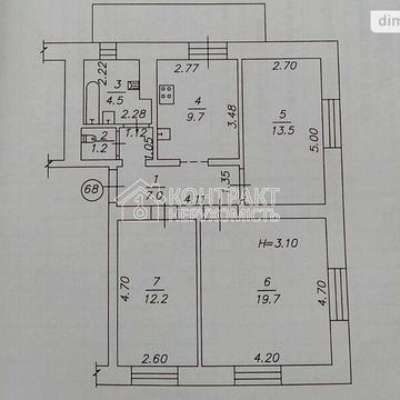Продаж 3к Квартира вул. Аерофлотська