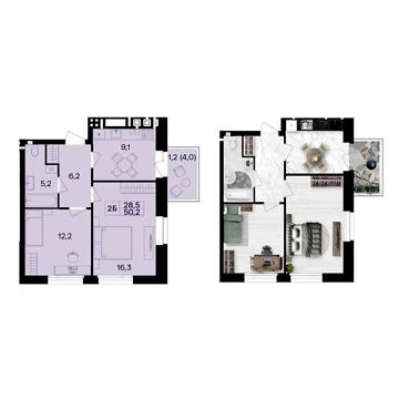 Продаж 2к Квартира Ватутіна вулиця ЖК Lavanda Park