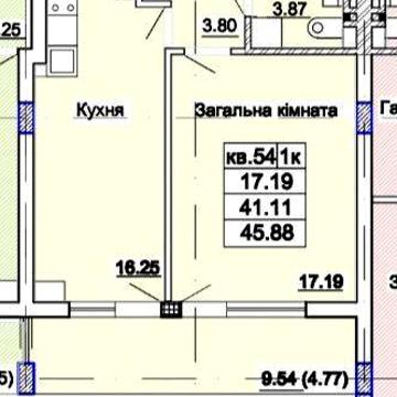 Продаж  1-кім квартири по вул. Стуса, ЄОСЕЛЯ, БЕЗ КОМІСІЙ. ЖК Парк Авеню