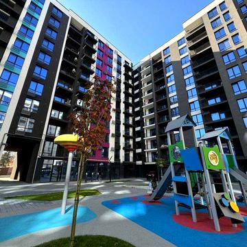 2-к квартира в зданій секції ЖК Family Plaza + дизайн проєкт