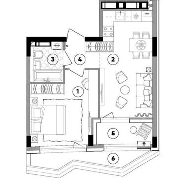 БЕЗ% Продаж 1к квартири 47 м2 ЖК Lucky Land ЖК Lucky Land