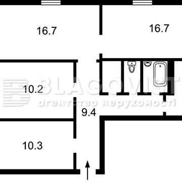 Продається 4-кімн.квартира, бул. М.Руденка, 15а, Святошинський район