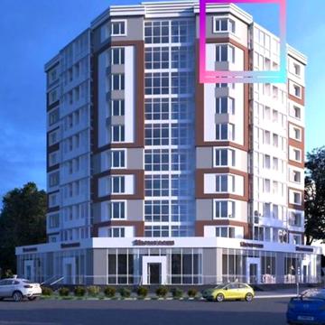Простора 3-кімнатна двохрівнева квартира