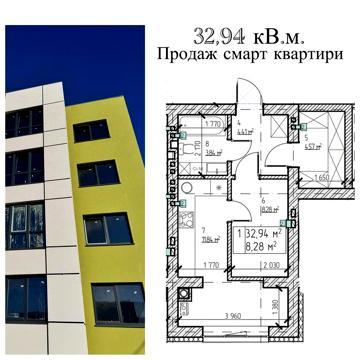 Продаж однокімнатної квартири ЖК Style house