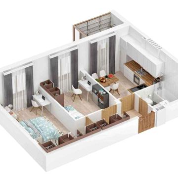 Продам 2к квартиру  48м ЖК Мариинский