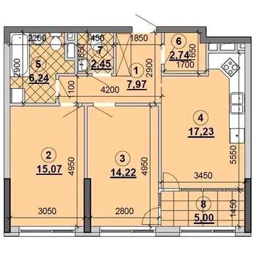 Продаж Видової двокімнатної квартири ЖК Great Грейт 72м2 Осокорки ЖК GREAT