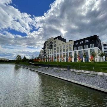 Без %, Riverside, 1к, 56м2, Приозерна, Паркова, Погреби ЖК Riverside