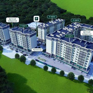 Однокімнатна квартира в новобудові