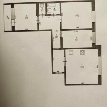 Продам 3х кімнатну квартиру