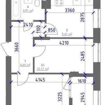 продаж 2 кімн кв 46 м² метро Лісова ЖК Скандія Бровари ЖК Скандія
