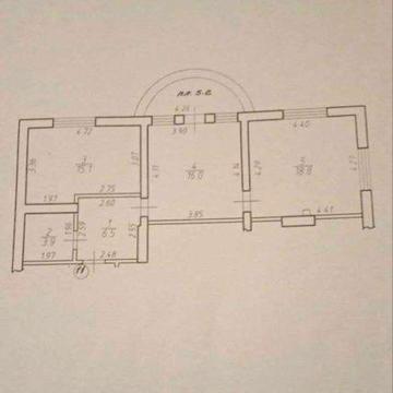 Продаж квартири в Богородчанах біля парку.